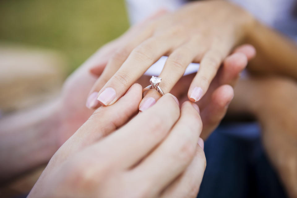 Here are the biggest engagement ring trends of 2018. Photo: Getty Images