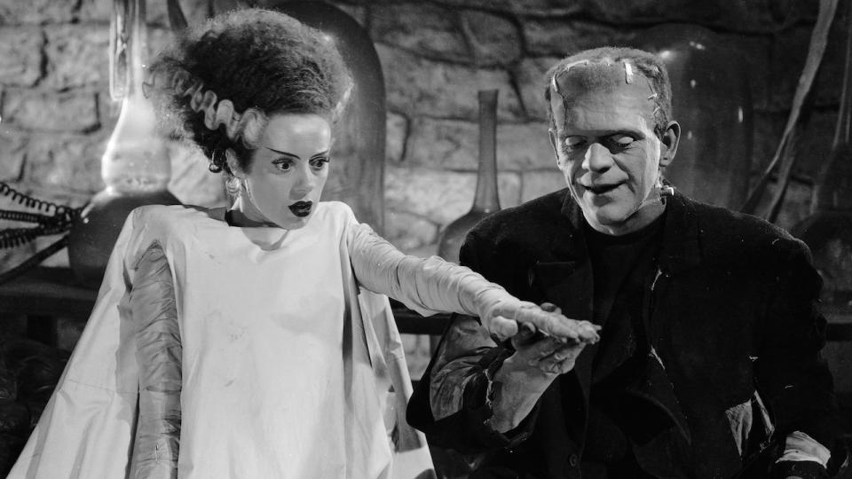 Bride and Frankestein's monster  1935 movie