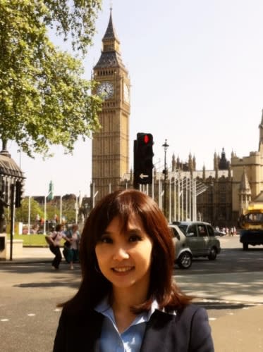 【明星旅遊趣】黃倩萍首度造訪英國倫敦 見證《威凱》世紀婚禮