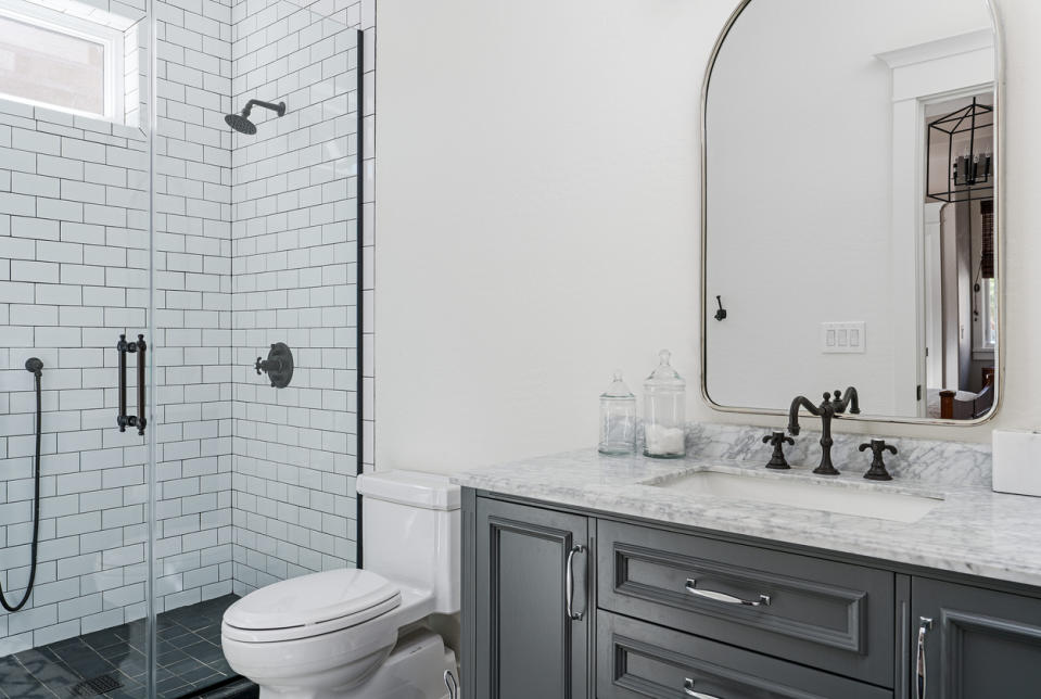 Give your bathroom a fresh feel with these Amazon essentials.  (Source: iStock)