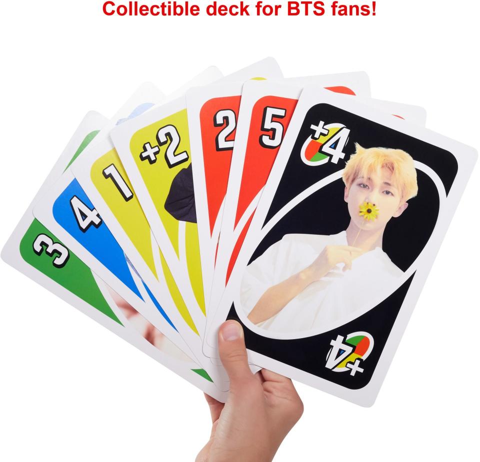 11) Uno Giant BTS Card Game