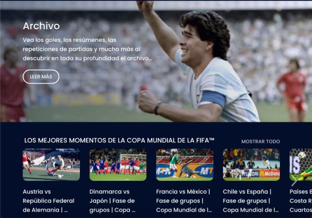 La FIFA también se suma al fútbol gratis por streaming: llega FIFA Plus con  partidos históricos y en directo