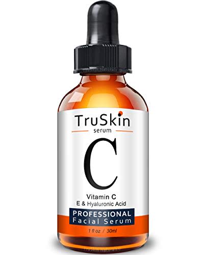 TruSkin Vitamin C Serum for Face with Hyaluronic Acid, Vitamin E, Witch Hazel, 1 fl oz (Amazon / Amazon)