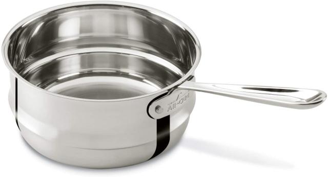 Farberware 2 Qt Saucepan With Double Boiler Insert Stainless 