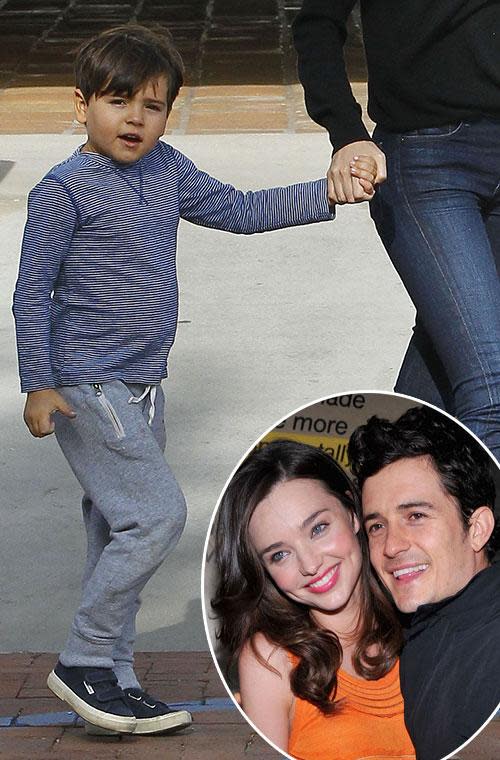 Little Flynn, 6, is an adorable combo of his parents Miranda Kerr and Orlando Bloom.