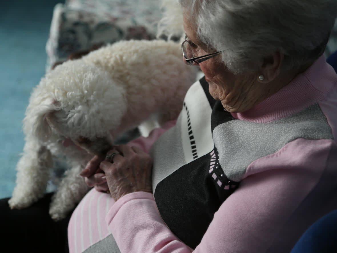 ElderDog helps is a national organization that assists older Canadians in caring for their animal companions. (Nathalie Sturgeon/CBC - image credit)