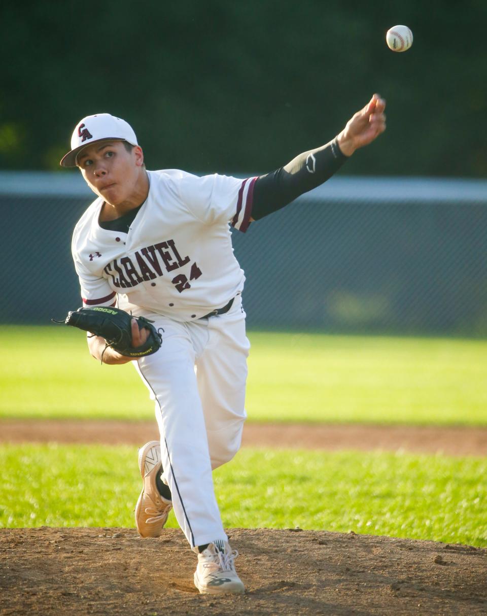 Tim Tyler is among the top returning players for Caravel, which opens the season ranked No. 1 statewide in baseball.