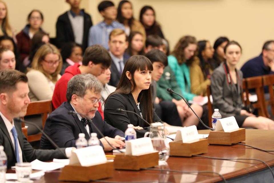 Dr. Tara Sell on March 5, 2020, in Washington, D.C.