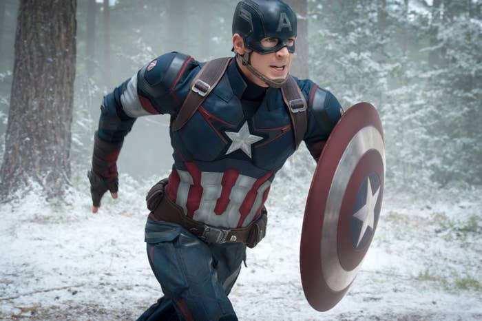 Chris Evans as Captain America