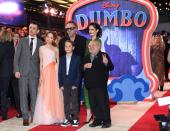 The cast of Dumbo