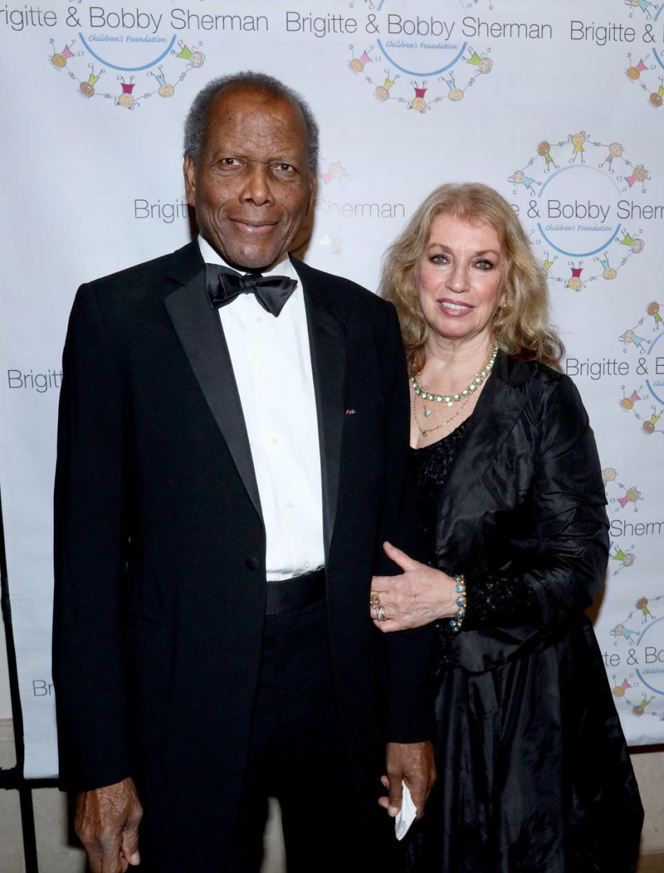 Sidney Poitier and Joanna Shimkus: 44 Years