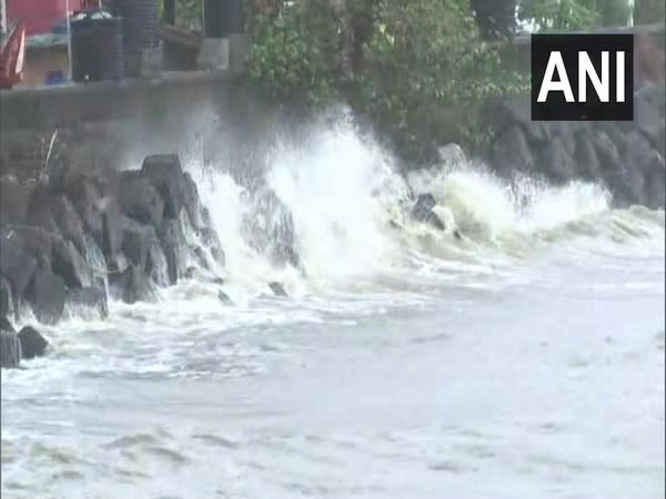 A visual from Panaji after Cyclone Tauktae hit coastal parts of Goa on Sunday. [Photo/ANI]