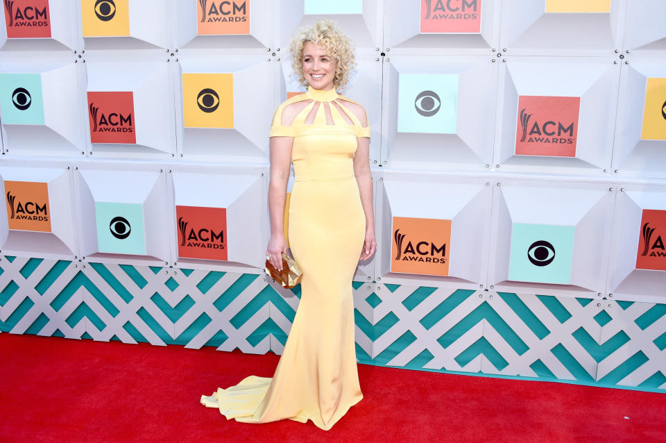 LAS VEGAS, NEVADA - APRIL 03:  Singer Cam attends the 51st Academy of Country Music Awards at MGM Grand Garden Arena on April 3, 2016 in Las Vegas, Nevada.  (Photo by John Shearer/WireImage)