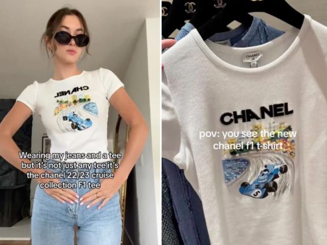 TikTokers are divided over $4,450 price tag on Chanel's T-shirts
