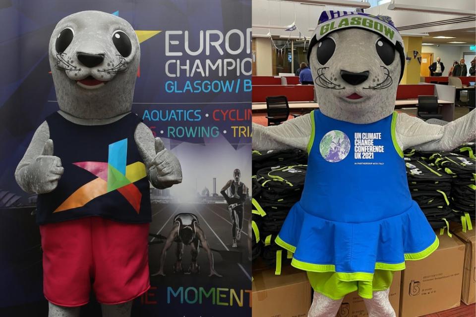 Cop26 mascot Bonnie the seal (Getty Images / Glasgow City Council)