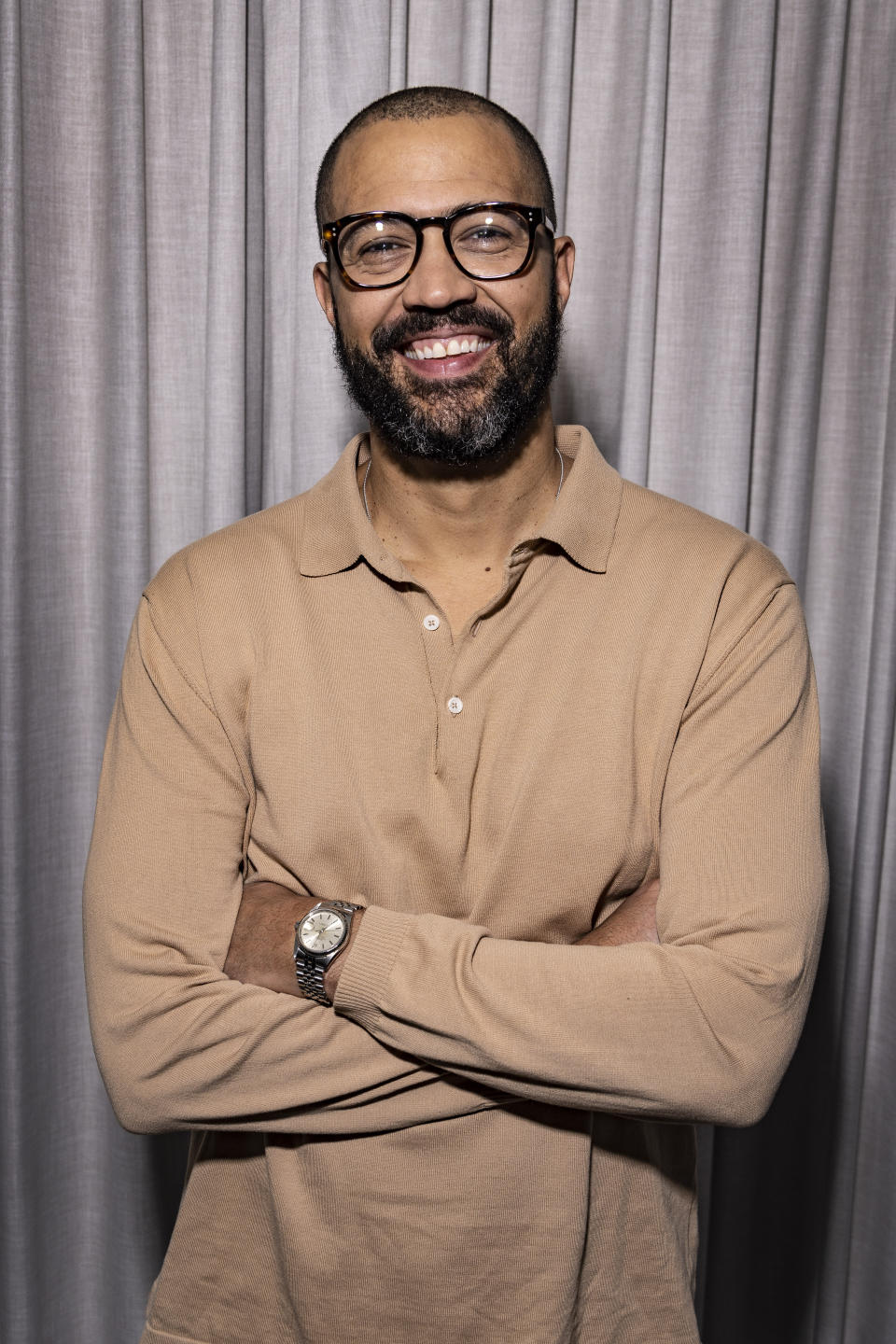 Cord Jefferson poses for a portrait to promote the film "American Fiction" during the Toronto International Film Festival, Sunday, Sept. 10, 2023, in Toronto. (Photo by Joel C Ryan/Invision/AP)