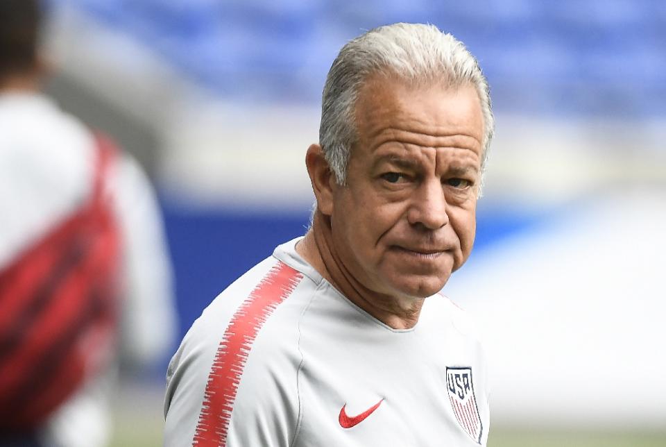 U.S. interim head coach Dave Sarachan. (AFP)