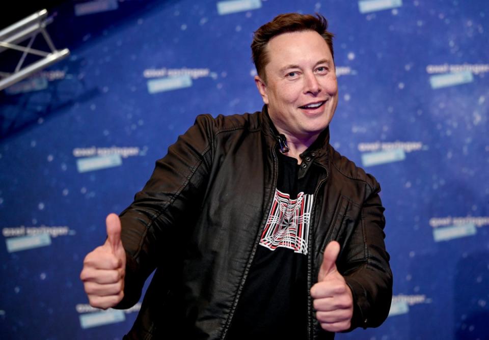 Elon Musk now tops the world rich list (Getty Images)