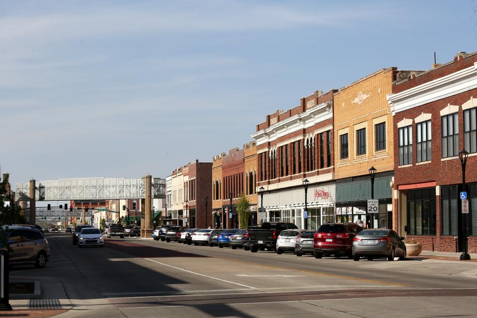 Salina's downtown district has seen revitalization, an increase in art and entertainment to attract tourists.