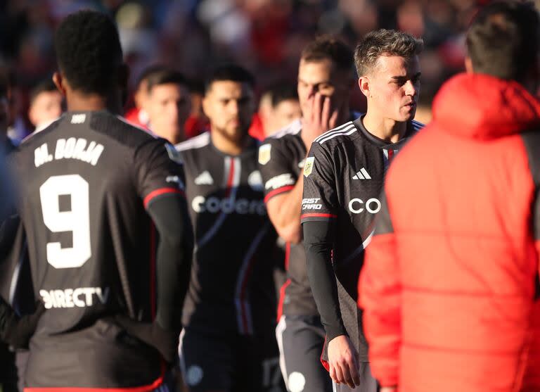 Las caras de la derrota: River perdió ante Argentinos y no dio ninguna señal positiva