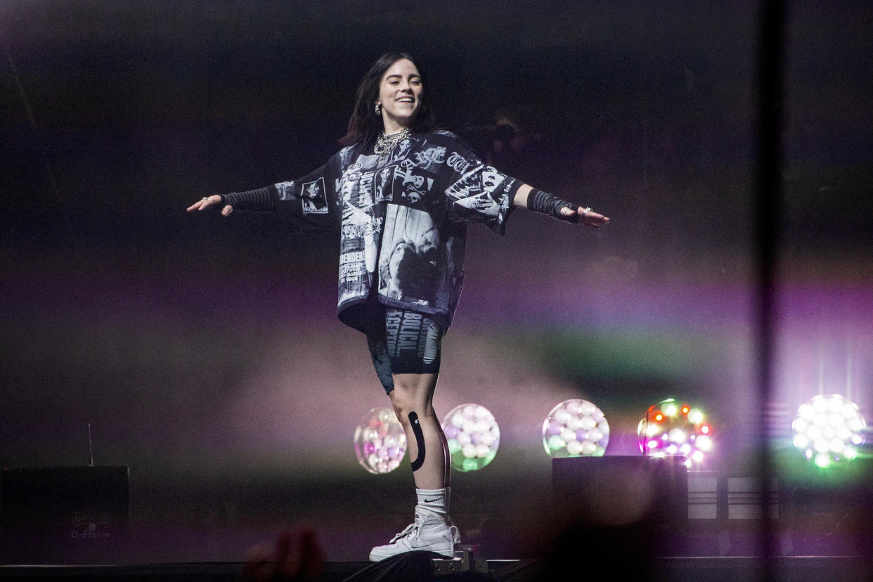 Billie Eilish - Credit: Joel C Ryan/Invision/AP