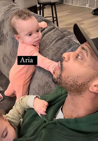 <p>jimmie allen/instagram</p> Aria and Jimmie Allen