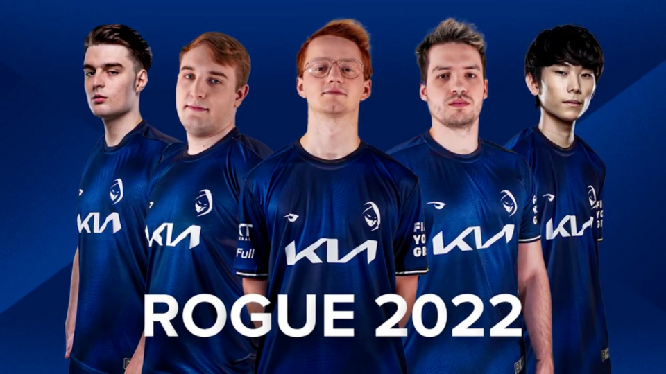 Rogue Esports Roster. Source: Rogue Esports