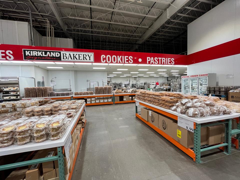 The Kirkland bakery at Costco in Wisconsin.