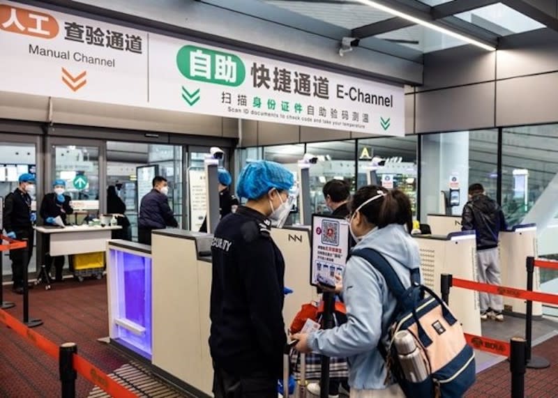 旅客經北京大興機場出入境。