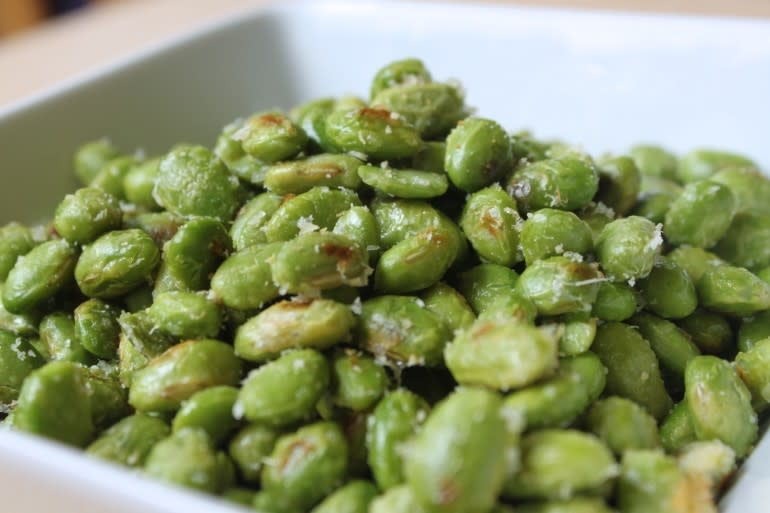 Parmesan Edamame