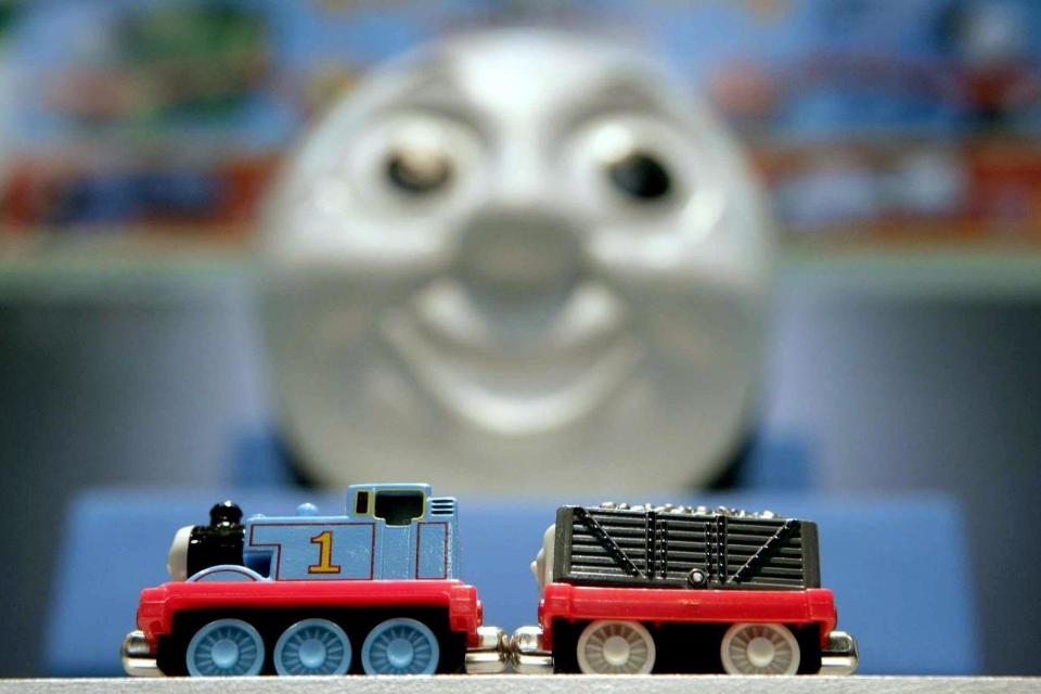 Michael Angelis was a familiar voice on the Thomas The Tank Engine series Thomas And Friends (PA)