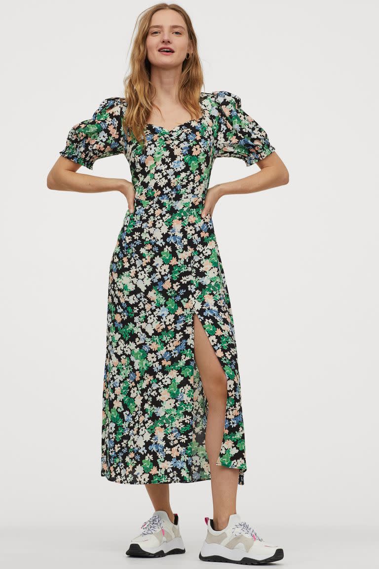 Patterned Dress. Image via H&M.