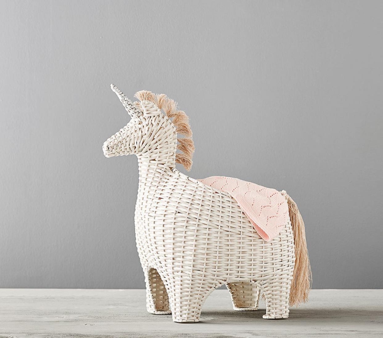 <p><a href="https://go.redirectingat.com?id=74968X1596630&url=https%3A%2F%2Fwww.potterybarnkids.com%2Fproducts%2Funicorn-shaped-storage%2F&sref=https%3A%2F%2Fwww.redbookmag.com%2Fhome%2Fdecor%2Fg60180230%2Fstuffed-animal-storage-ideas%2F" rel="nofollow noopener" target="_blank" data-ylk="slk:Shop Now;elm:context_link;itc:0;sec:content-canvas" class="link rapid-noclick-resp">Shop Now</a></p><p>Unicorn Shaped Wicker Storage</p><p>potterybarnkids.com</p><p>$118.99</p><span class="copyright">Pottery Barn Kids</span>