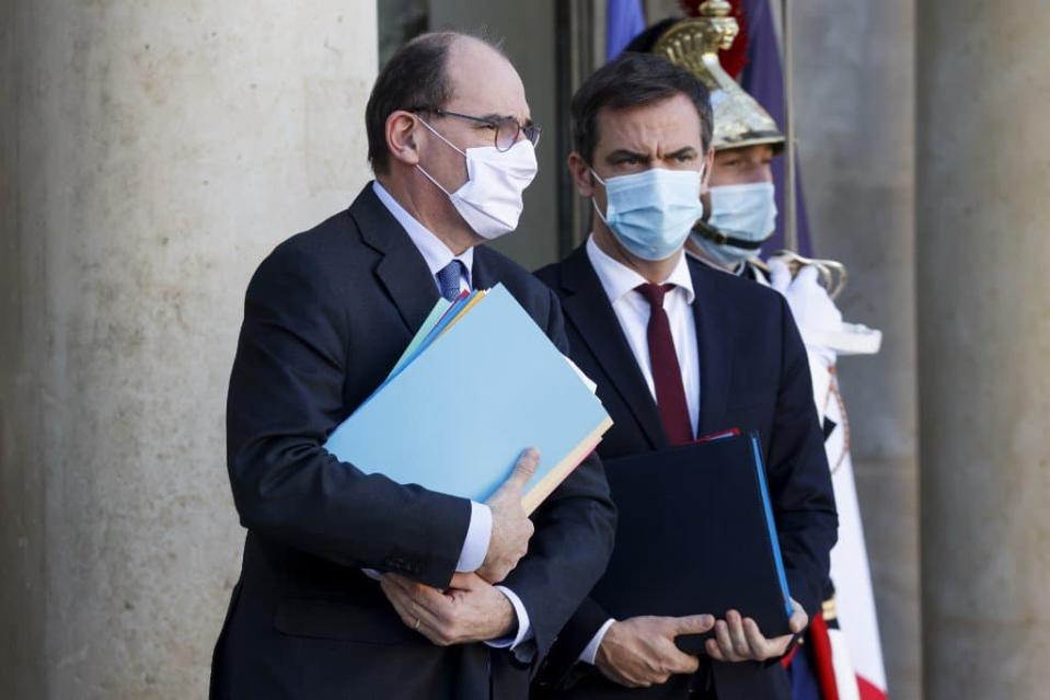 Le Premier ministre et le ministre de la Santé le 18 novembre à l'Elysée - Ludovic Marin