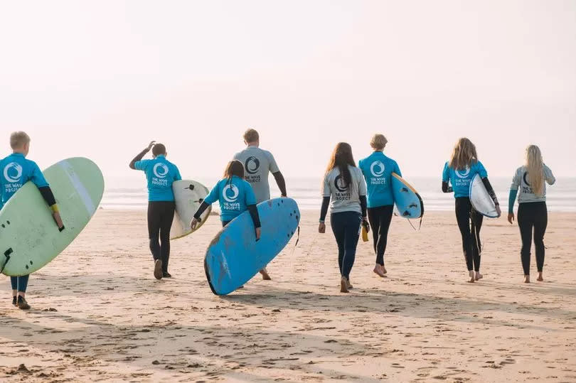 The Wave Project is a national charity based in Newquay saving young people's lives through the power of the sea and surf therapy