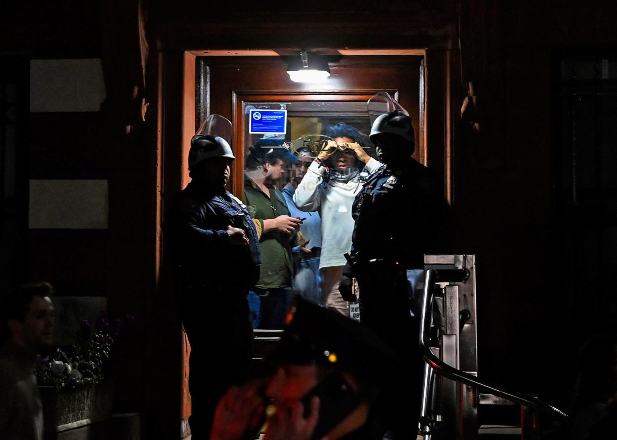 Columbia University pro-Palestine students control of Hamilton Hall and the tent city ended when the NYPD moved in with countless officers in riot gear.