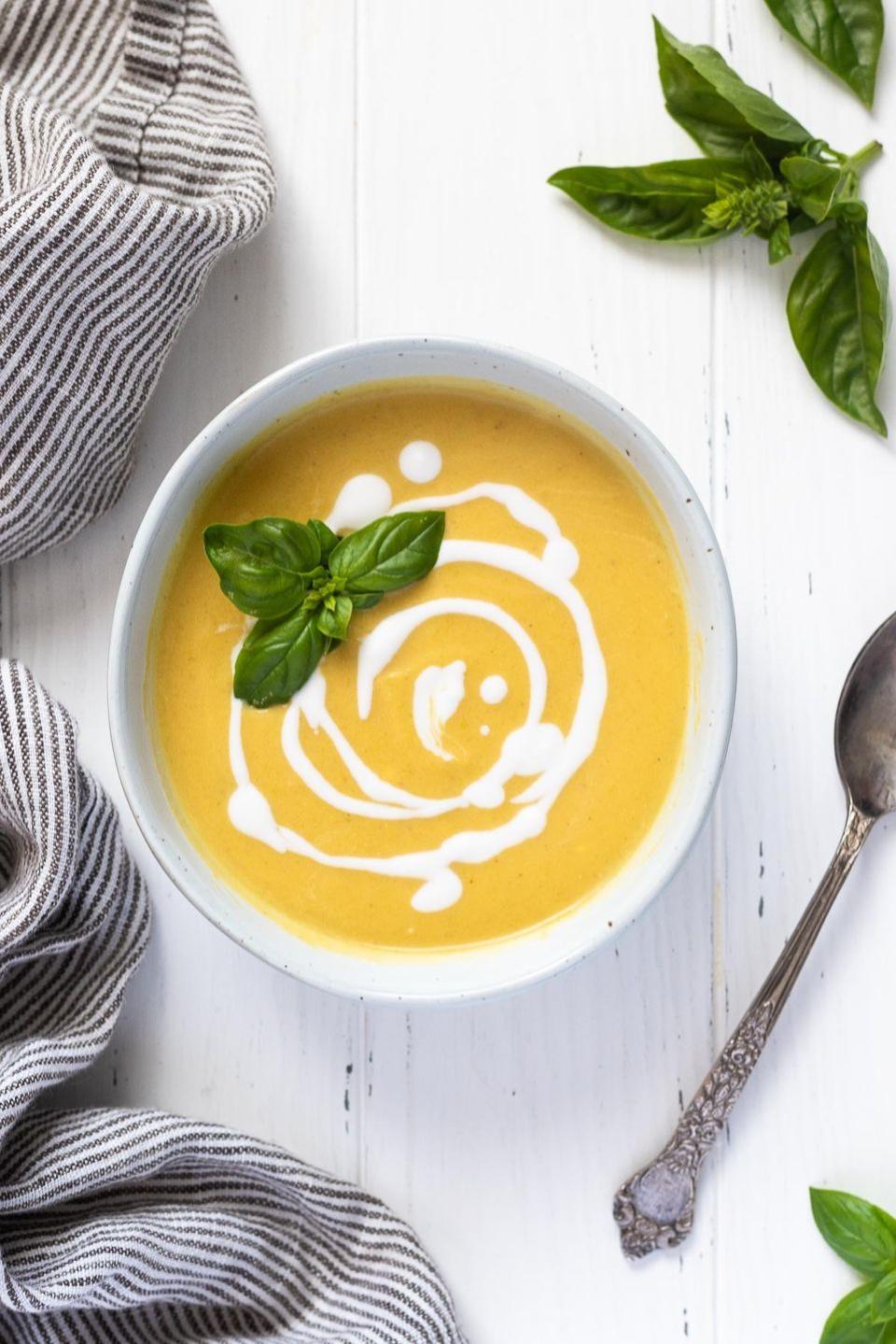 Creamy Summer Squash Soup