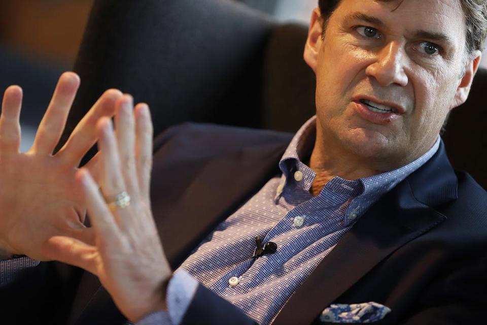 Jim Farley, seen here at The Factory at Corktown in Detroit on May 7, 2019, prior to his promotion to Ford CEO.
(Photo: Kimberly P. Mitchell, Detroit Free Press)