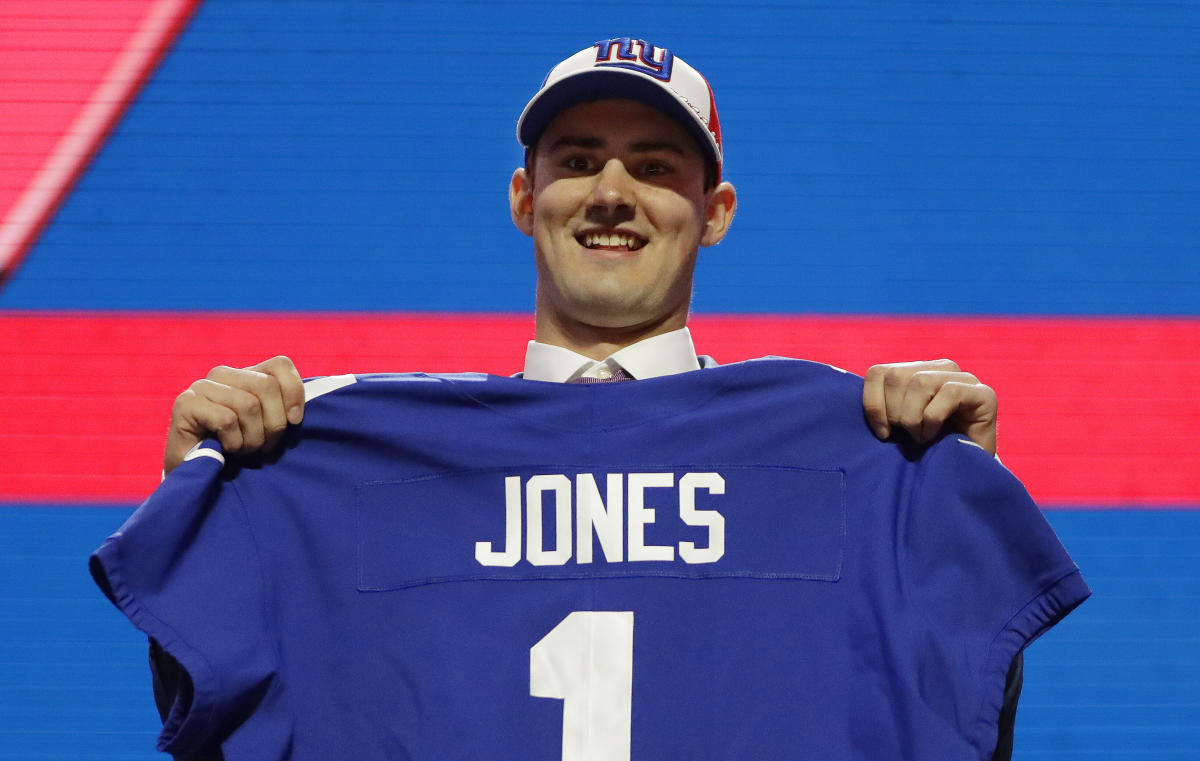 Daniel Jones bulks up for Year Two with New York Giants