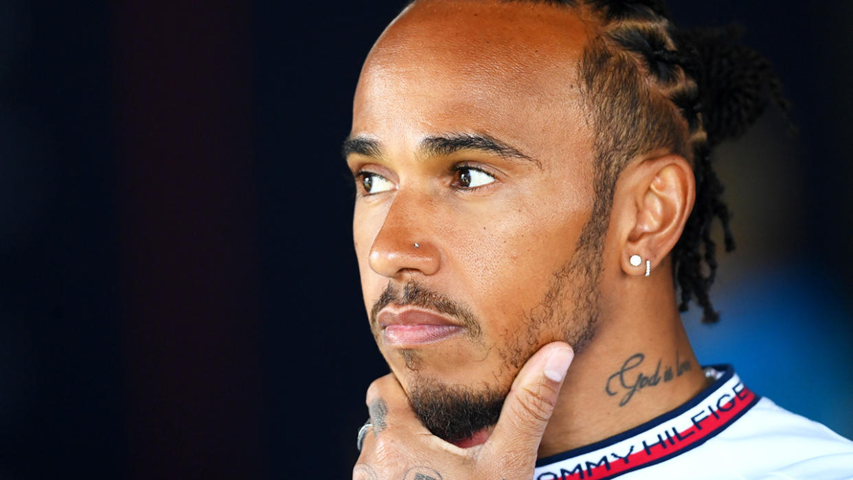 Lewis Hamilton.