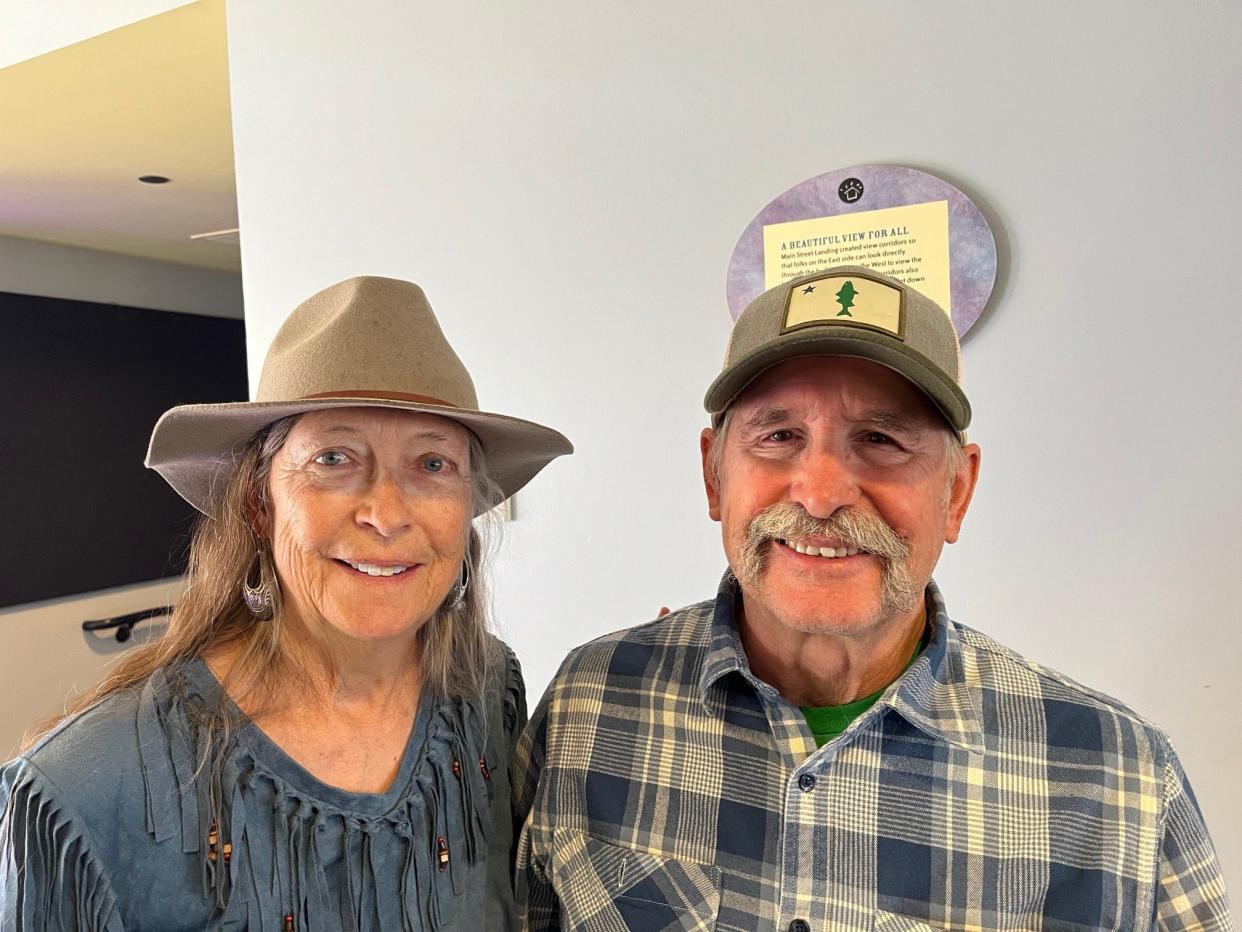 Chief Shirly Hook of the Koasek Traditional Band of the Koas Abenaki Nation and her husband, Doug Bent, as seen on March 23, 2024.