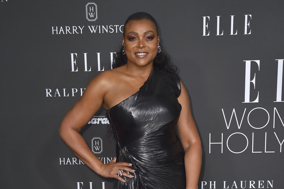 FILE - Taraji P. Henson attends the ELLE Women in Hollywood celebration, Tuesday, Dec. 5, 2023, in Los Angeles. Henson will host the BET Awards. (Photo by Jordan Strauss/Invision/AP, File)