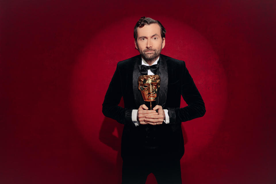 David Tennant is the host of the 2024 EE BAFTA Film Awards (Bafta/Charlie Clift)