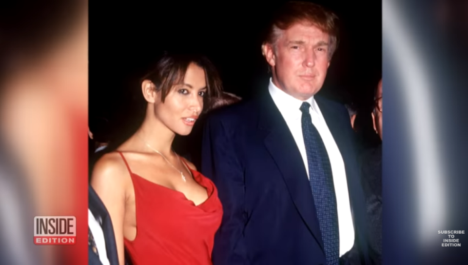 Kara Young, 47, dated Donald Trump after his second divorce (Inside Edition/video screengrab)