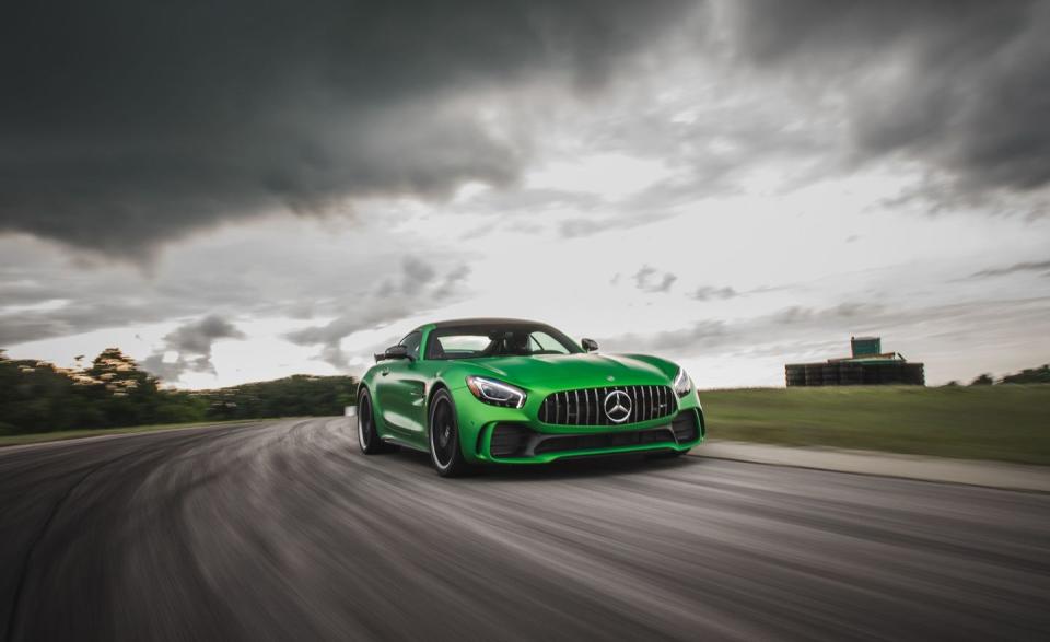 2018 Mercedes-AMG GT R (tie) — 133 ft