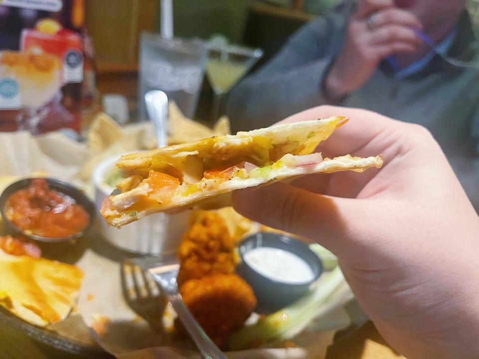 applebees quesadilla