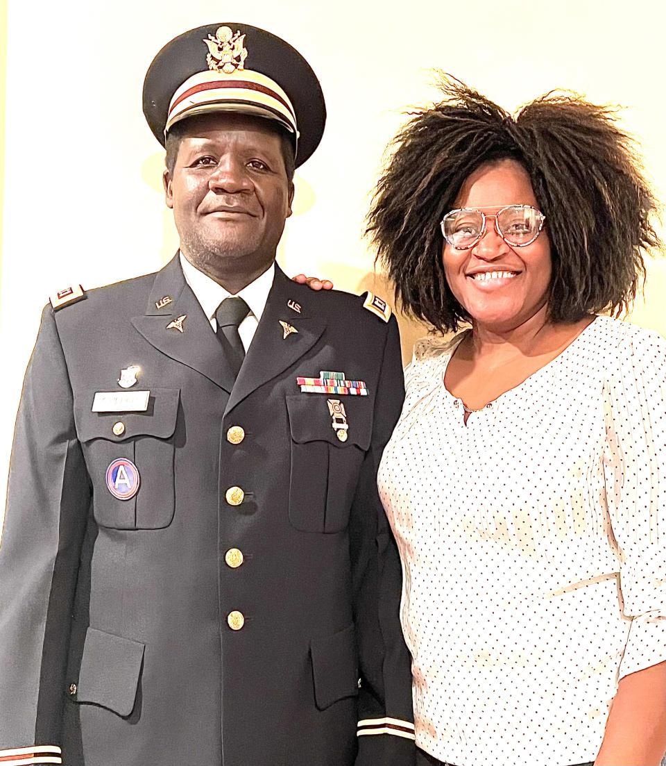 Lydiah Owiti says her husband's military career created 