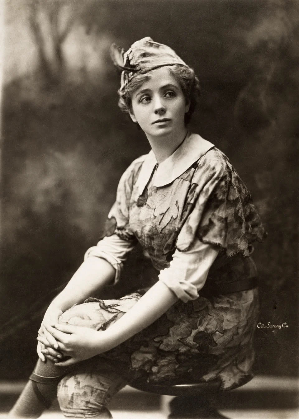 Maude Adams in der Rolle des Peter Pan, um 1906. (Alamy)