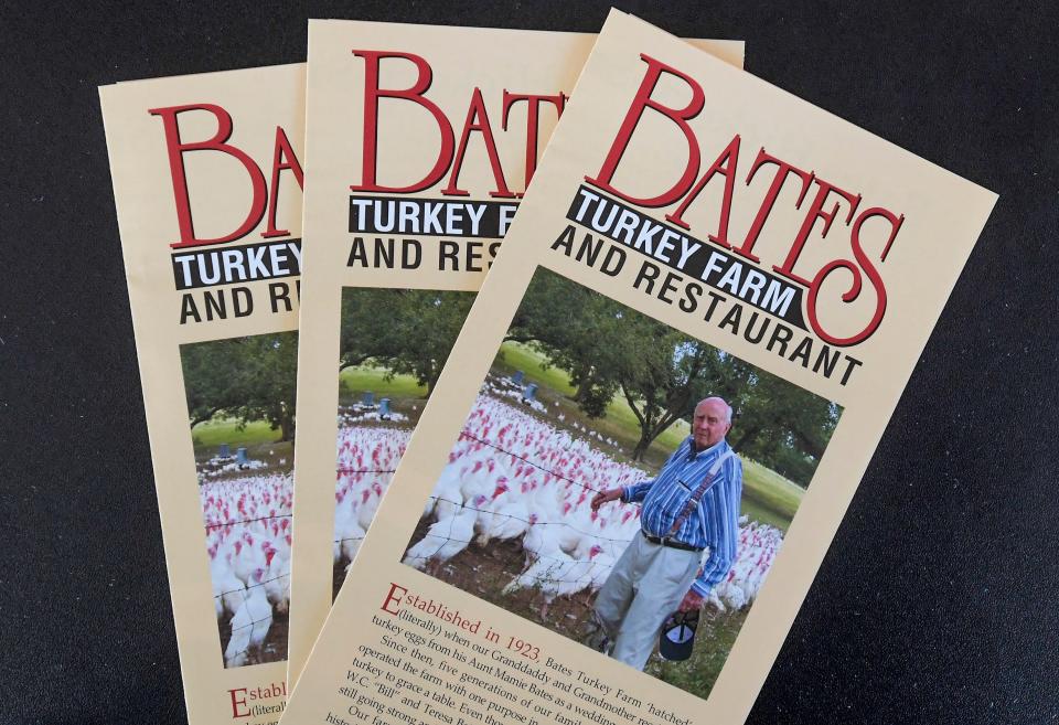 Bates Turkey Farm offers meals for delivery through its website.