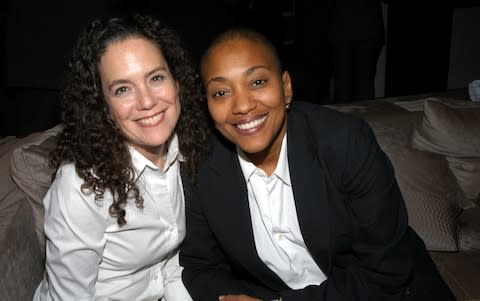 Robyn Crawford (right) in 2003  - Credit: WireImage